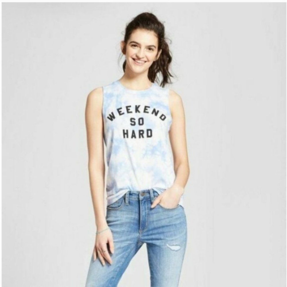 Fifth Sun Women’s Weekend So Hard Muscle Tank L